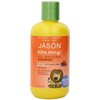 JASON Kids Only! Daily Detangling Shampoo 8 Ounce Bottle